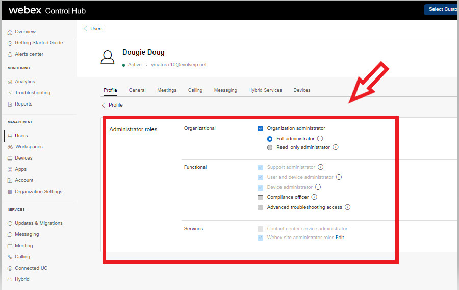 quản lý và tối ưu bản ghi webex 