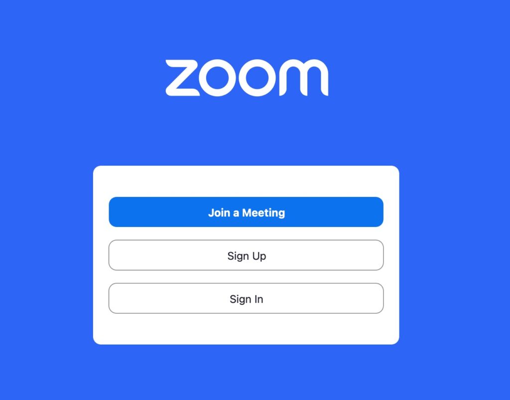 tham gia cuộc họp zoom không cần tài khoản qua ứng dụng zoom