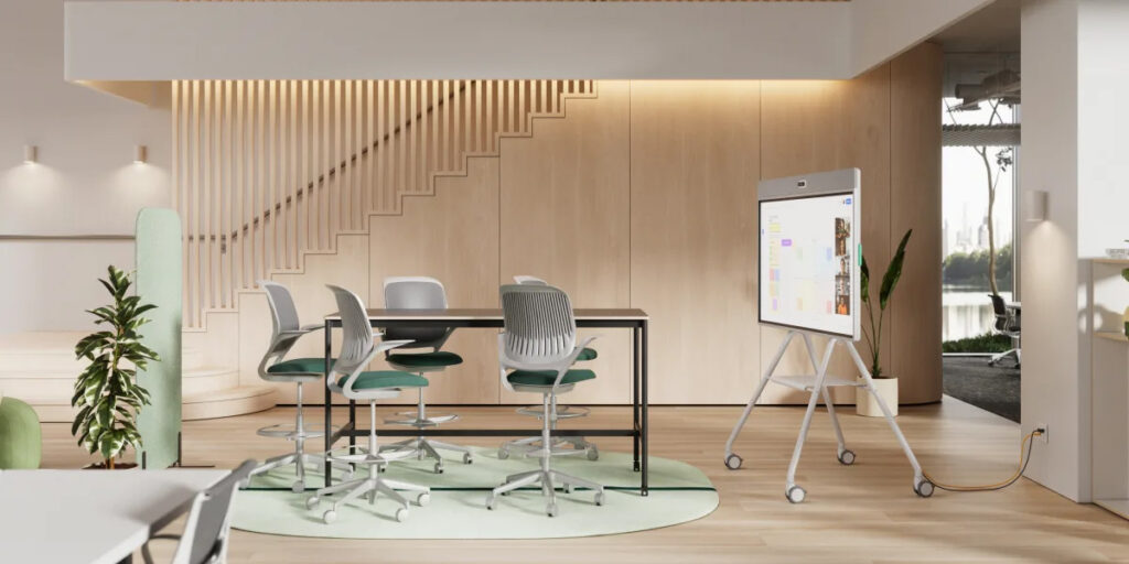 Cam kết của Logitech về tính bền vững được thể hiện rõ qua Rally Board 65
