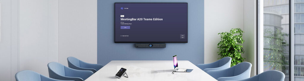 thanh video cộng tác all-in-one yealink meetingbar a20 teams