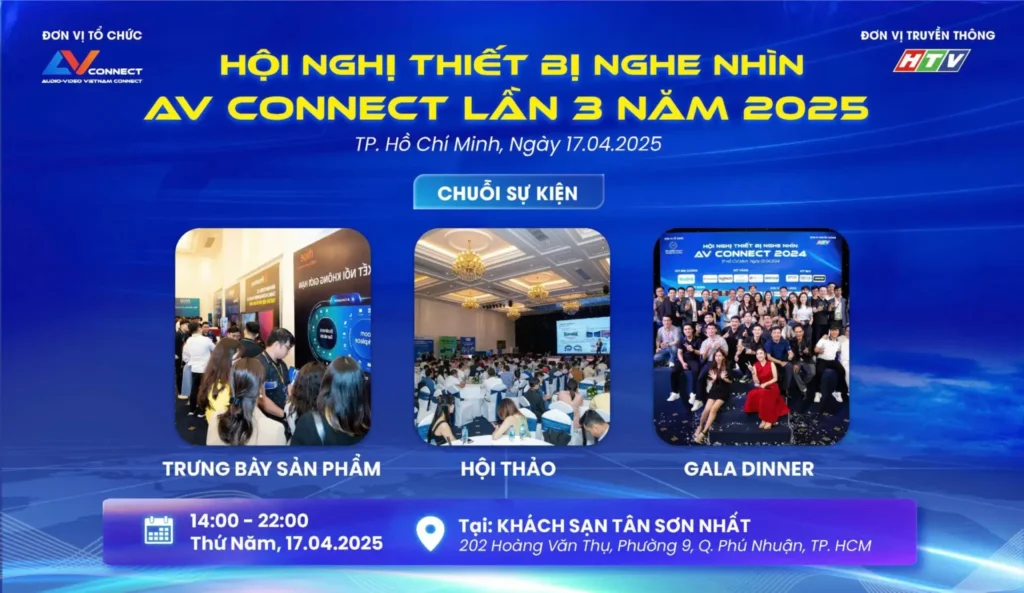 hội nghị thiết bị nghe nhìn av connect lần 3 năm 2025