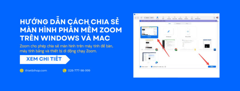 cach chia se man hinh phan mem zoom tren windows và mac