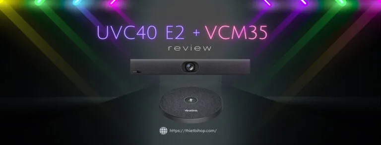 giải pháp hội nghị chuyên nghiệp từ combo yealink uvc40 e2 + vcm35