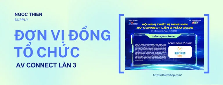 ngọc thiên đơn vị đồng hành cùng av connect lần 3 năm 2025