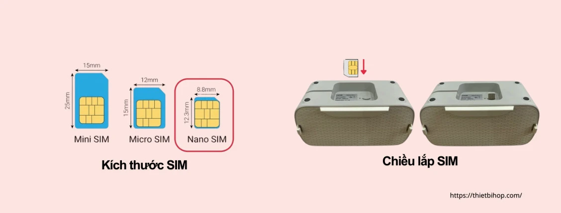 hướng dẫn kiểm tra và lắp sim vào tingee box 3s
