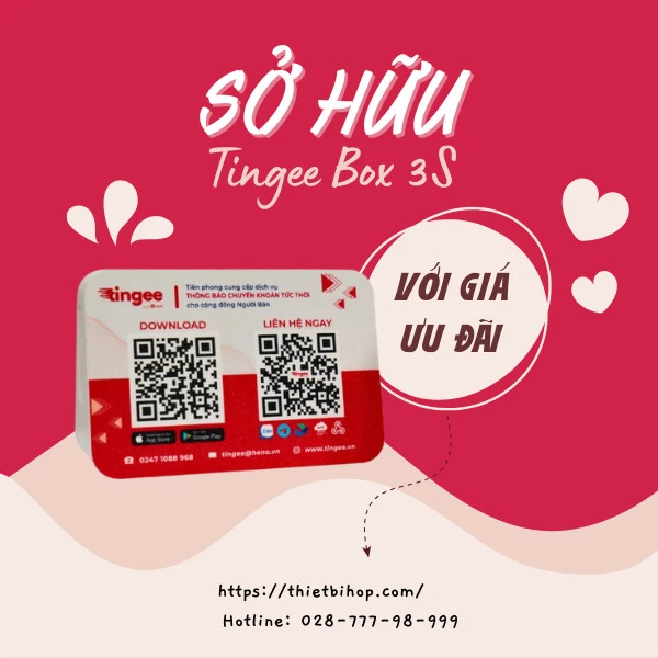 sở hữu tingee box 3s với giá ưu đãi như thế nào