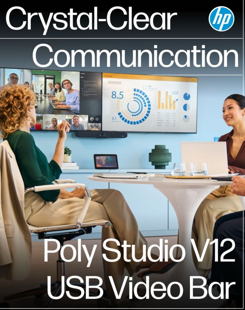 trải nghiệm chất lượng hình ảnh và âm thanh hấp dẫn từ poly studio v12