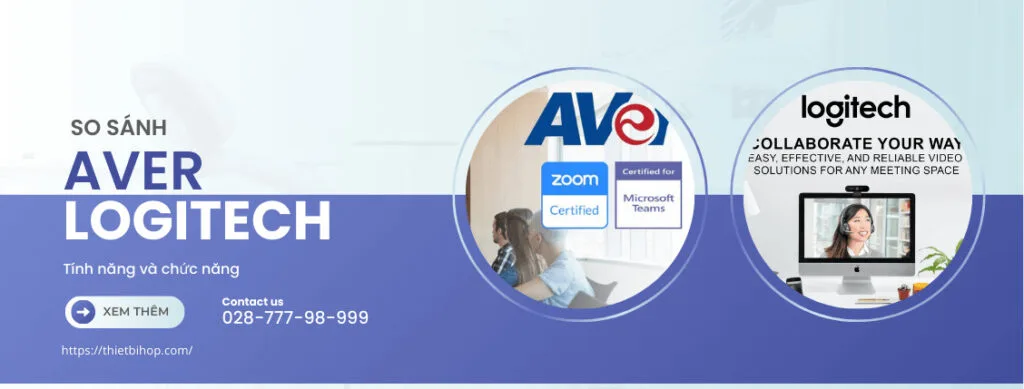 so sánh aver vs logitech về tính năng và chức năng