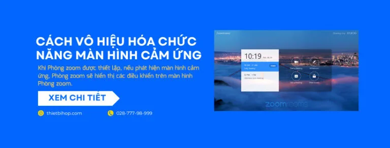 hướng dẫn cách vô hiệu hóa chức năng màn hình cảm ứng