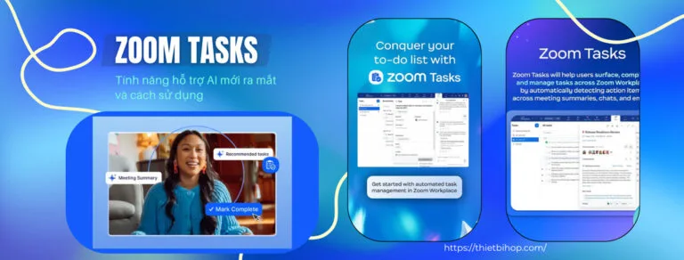 zoom tasks tính năng ai mới vừa ra mắt