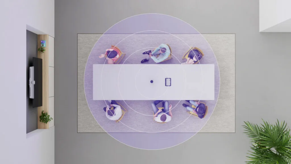 Âm thanh chất lượng cao với 7 micro chùm tia định hướng