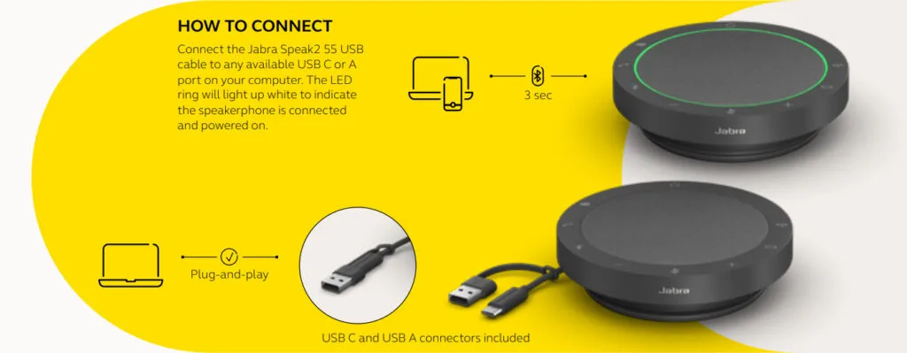 cách sử dụng jabra speak2 55