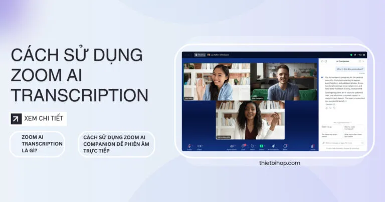 cách sử dụng công cụ zoom ai transcription