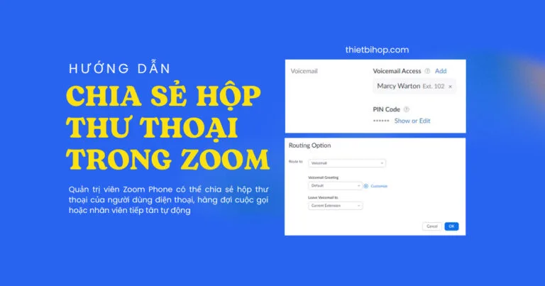 chia sẻ hộp thư thoại trong zoom