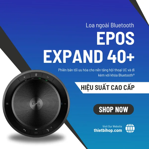 loa ngoài Bluetooth di động epos expand 40+