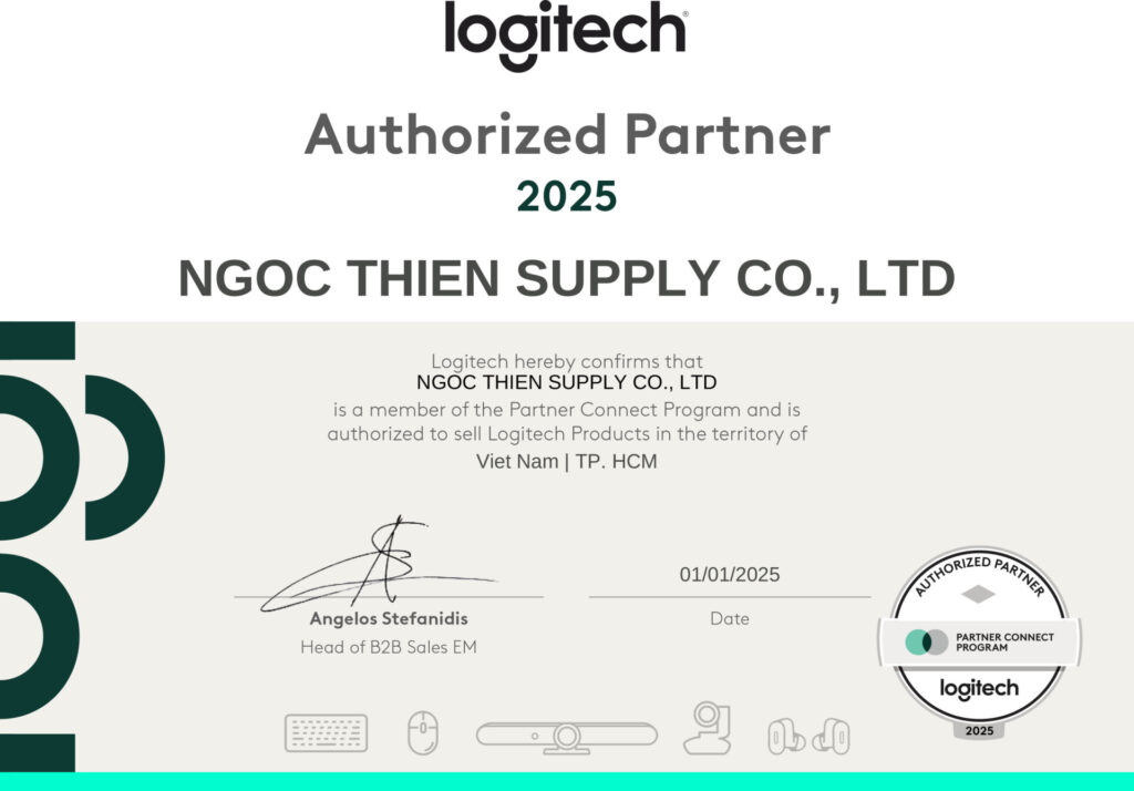 Ngọc Thiên chính thức trở thành đối tác ủy quyền Logitech tại Việt Nam