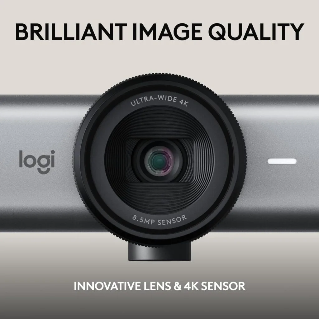 Logitech MX Brio 705 mang đến độ phân giải 4K Ultra HD, ghi lại từng chi tiết