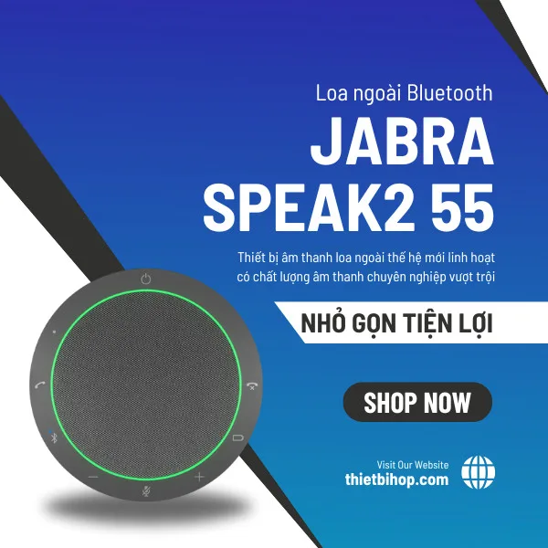 loa ngoài Bluetooth di động jabra speak2 55
