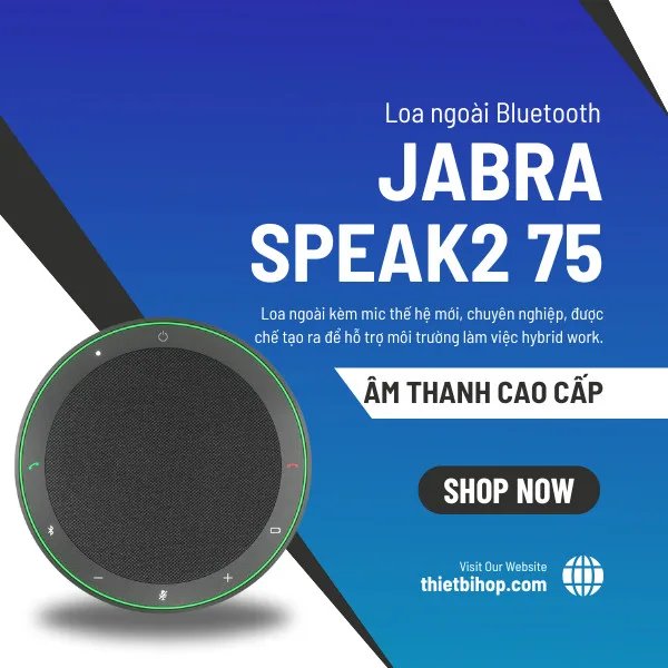 loa ngoài Bluetooth di động jabra speak2 75