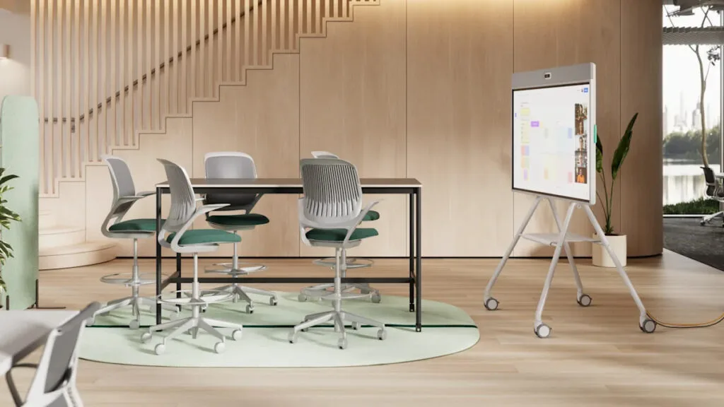 màn hình nhỏ gọn cho việc cộng tác liền mạch