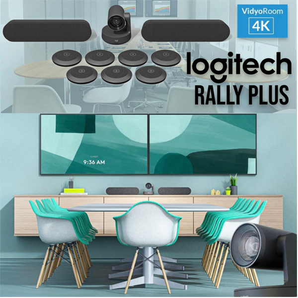 hướng dẫn sử dụng camera logitech rally plus cho phòng cực lớn