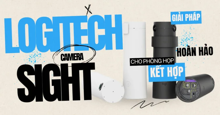 logitech sight là giải pháp hoàn hảo cho phòng họp kết hợp
