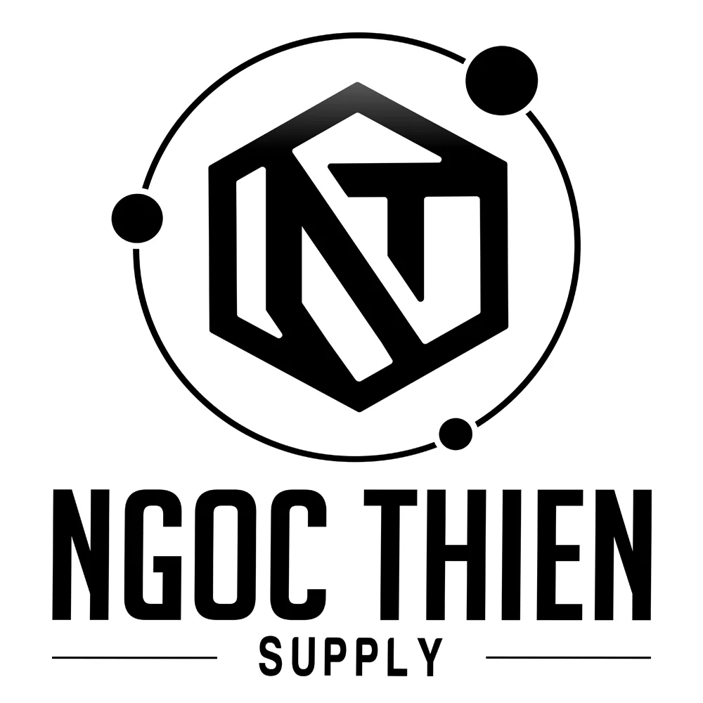 logo nts dọc phiên bản màu đen