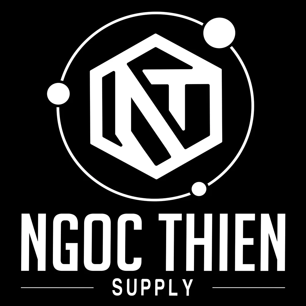 logo nts dọc phiên bản màu trắng