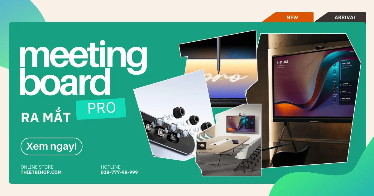 yealink giới thiệu meetingboard pro mới ra mắt