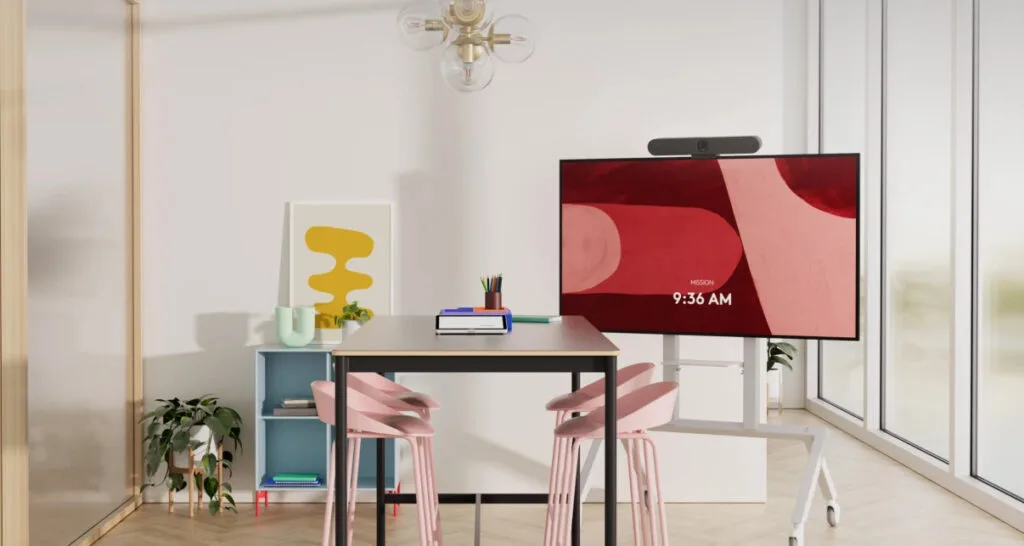 Để thiết lập phòng hội nghị Huddle liền mạch, thanh video đa năng là sự lựa chọn hoàn hảo