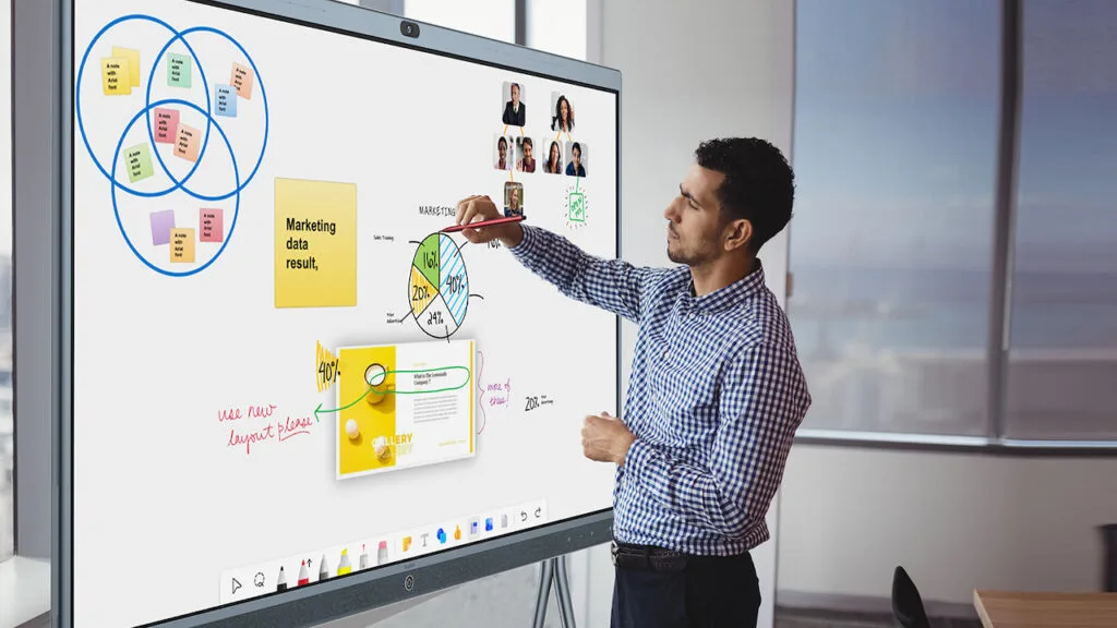 Yealink MeetingBoard vs MeetingBoard Pro có gì khác biệt về tính năng bảng trắng tương tác