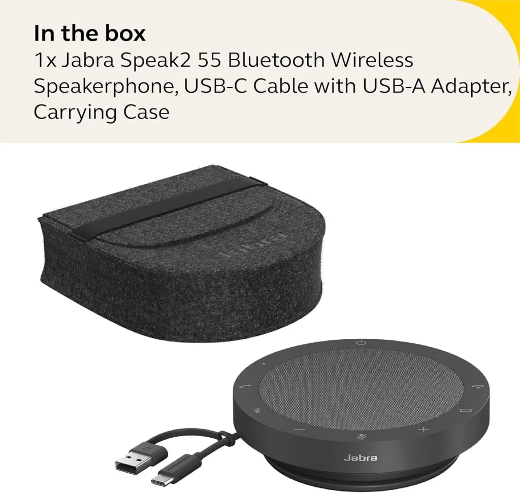 trong hộp jabra speak2 55 có gì