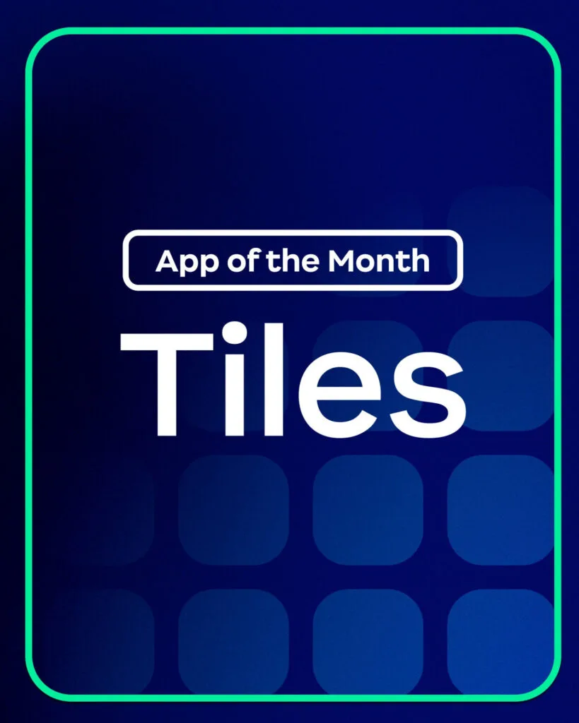 ứng dụng tháng 5 này - mang tên Tiles
