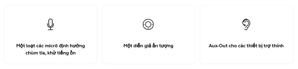 jabra PanaCast 40 VBS âm thanh tuyệt vời mọi giọng nói đều có thể nghe thấy