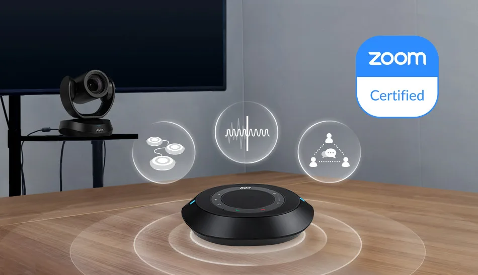 micro không dây cho phòng họp aver fone540