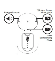 chọn chế độ trên logitech connect
