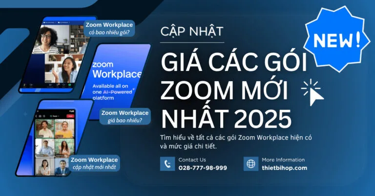 cập nhật giá các gói zoom mới nhất 2025