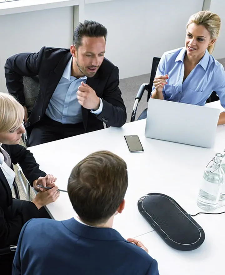 Jabra Speak 810 mang lại chất lượng âm thanh vượt trội trong mọi cuộc họp