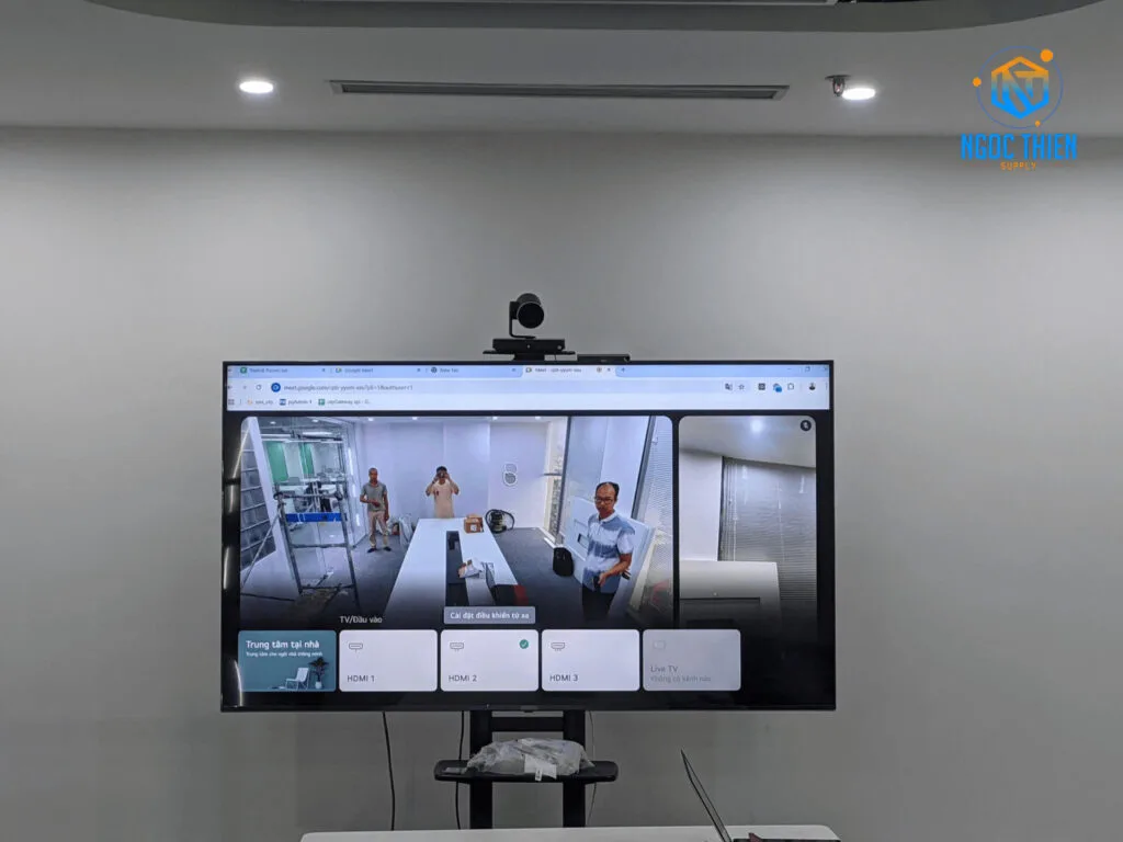 Chạy thử bộ thiết bị sau khi hoàn thành