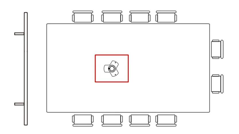 Đặt Yealink SmartVision 60 trong phòng họp