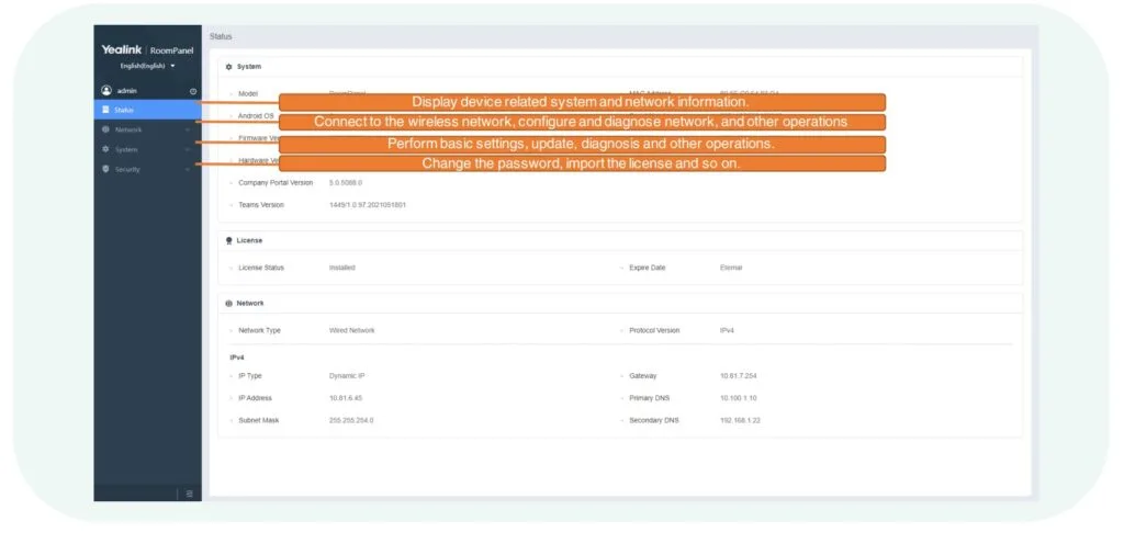 hướng dẫn đi đến Giao diện người dùng Web