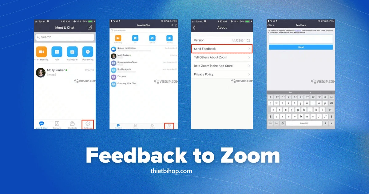 feedback to zoom