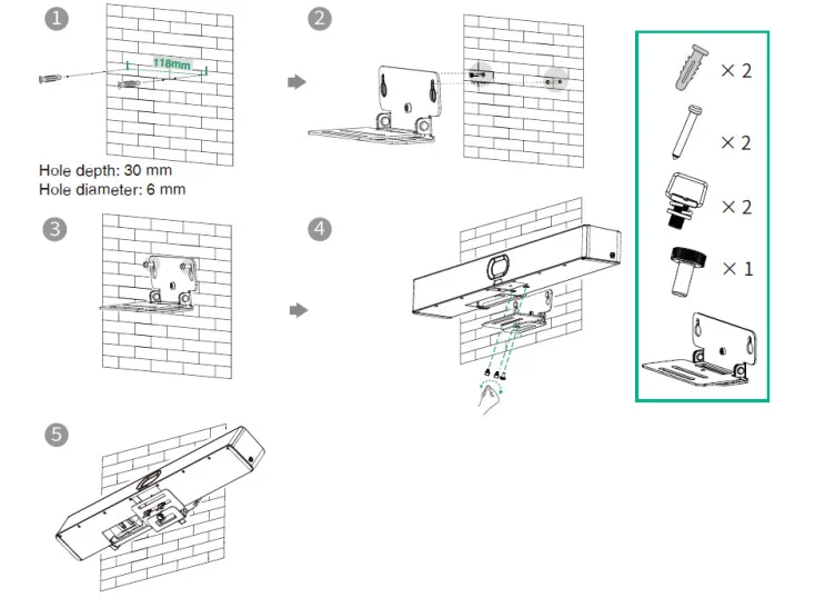 hướng dẫn gắn a40 vào tường