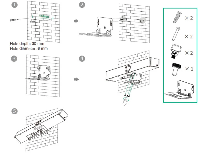 hướng dẫn gắn a40 vào tường