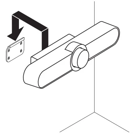 gắn camera vào giá đỡ