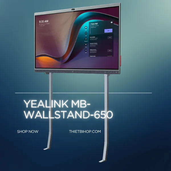 giới thiệu yealink mb-wallstand-650