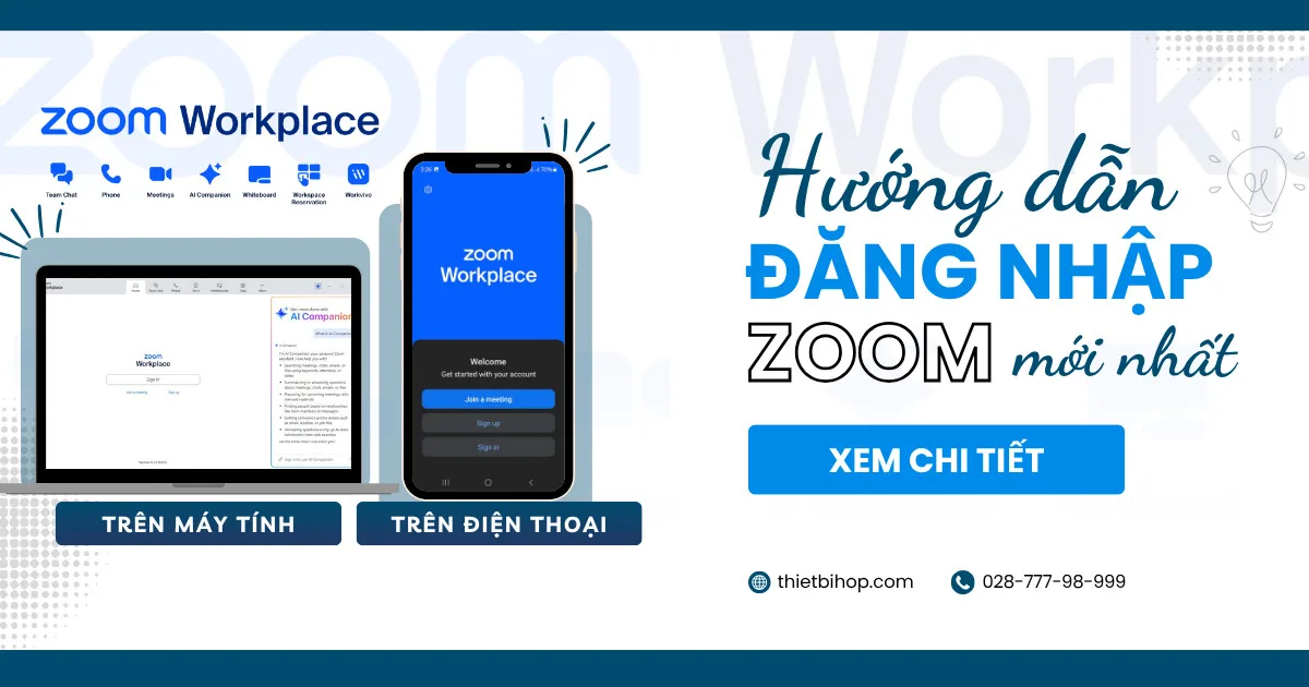 hướng dẫn cách đăng nhập zoom mới nhất
