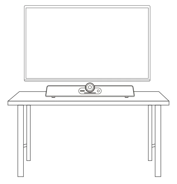 hướng dẫn maxhub uc s07 lắp đặt trên bàn