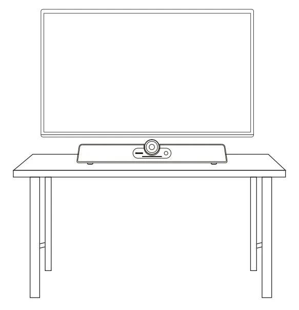 hướng dẫn maxhub uc s07 lắp đặt trên bàn