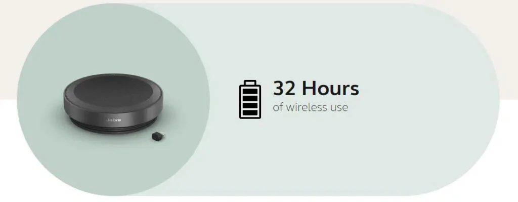 Jabra Speak 710 vs Speak2 75 so sánh về thời lượng pin